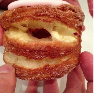 Cronut rose-vanille