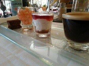 Café gourmand à la Chotte