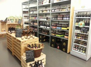 Un vaste choix de bière à la Halle de Lausanne