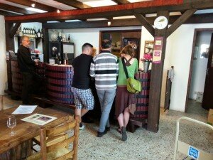 Dégustation de vin d'Arbois