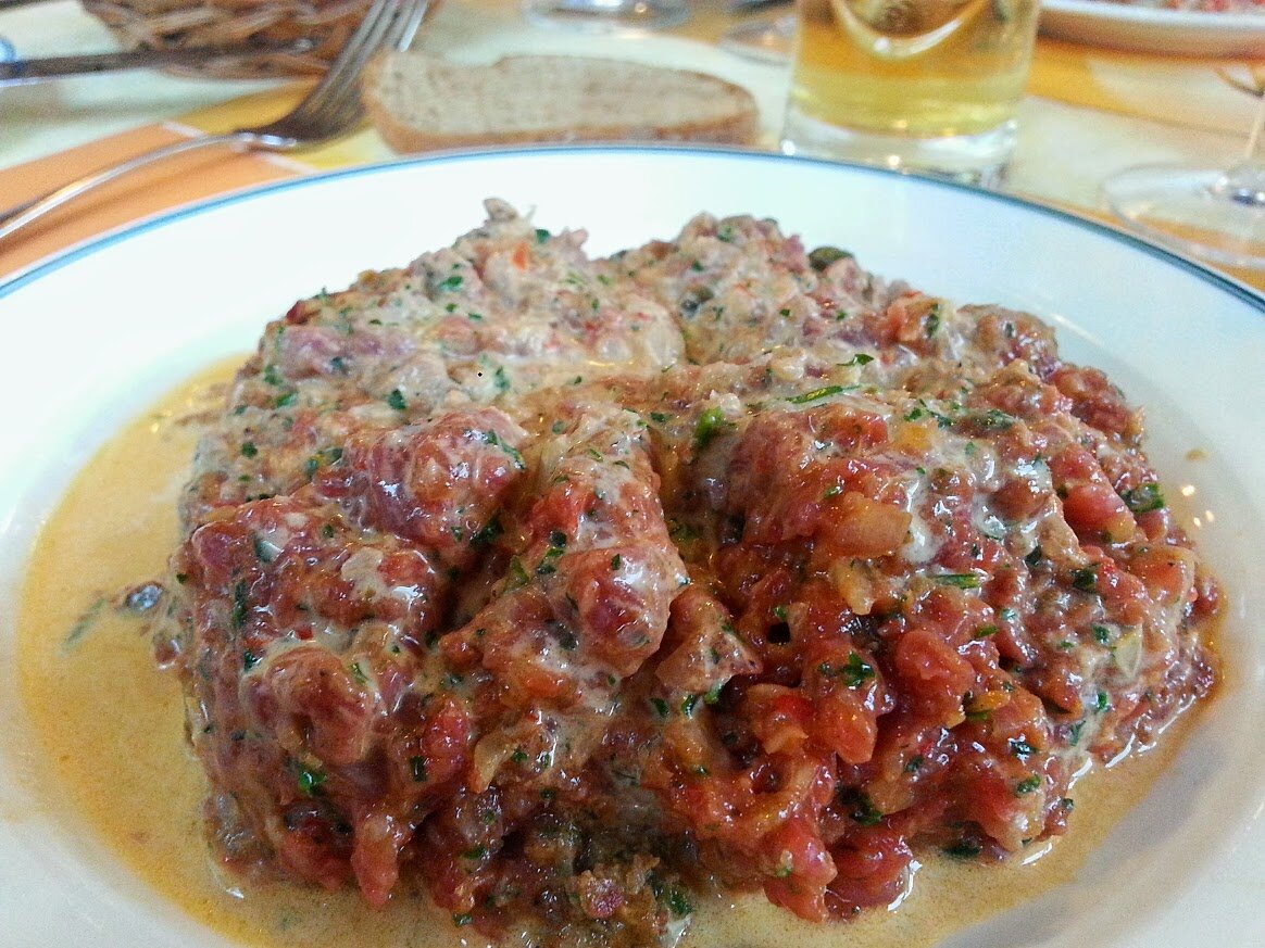 Tartare Natacha au Petit Boeuf à Lausanne