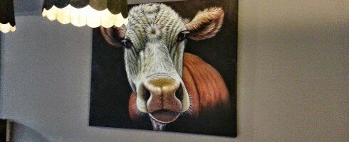 Déco vache chez Mö