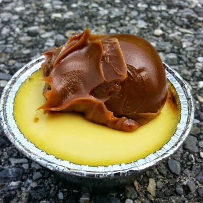 Flan au dulce de leche